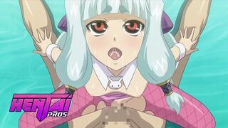 Хентай Профи - Кадзума трахает Селену так сильно, что она кончает, а его эмблема крадет ее метку и силу порно